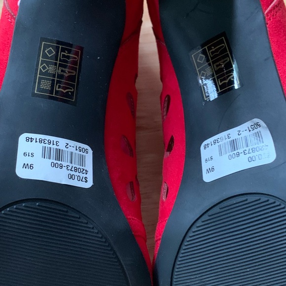 Addition Elle x Aldo Wide Laser-cut Lace-Up Heeled Sandals - Picture 5 of 5